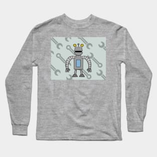 June Wrench Robot Long Sleeve T-Shirt